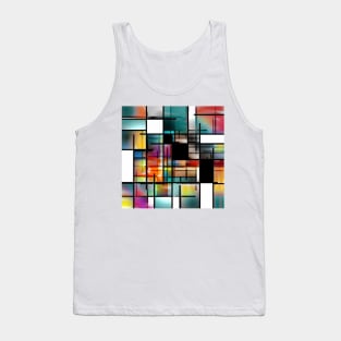 Modern Art Abstract Tank Top